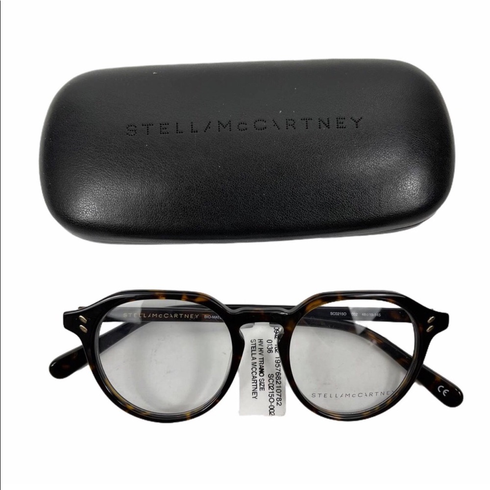 Stella McCartney eyewear tortoise shell bio material